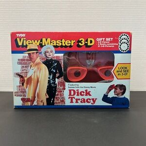 Dick Tracy Vintage View-Master 3-D Gift Set